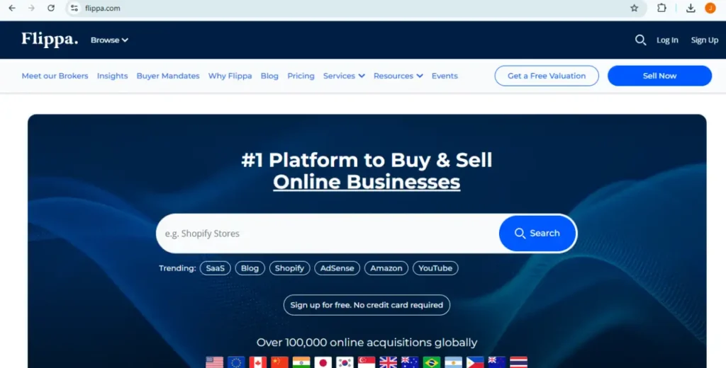 Top 10 ऑनलाइन पैसे कमाने वाली वेबसाइट: ₹1,000 रोज कमाएं! 7 Flippa.com